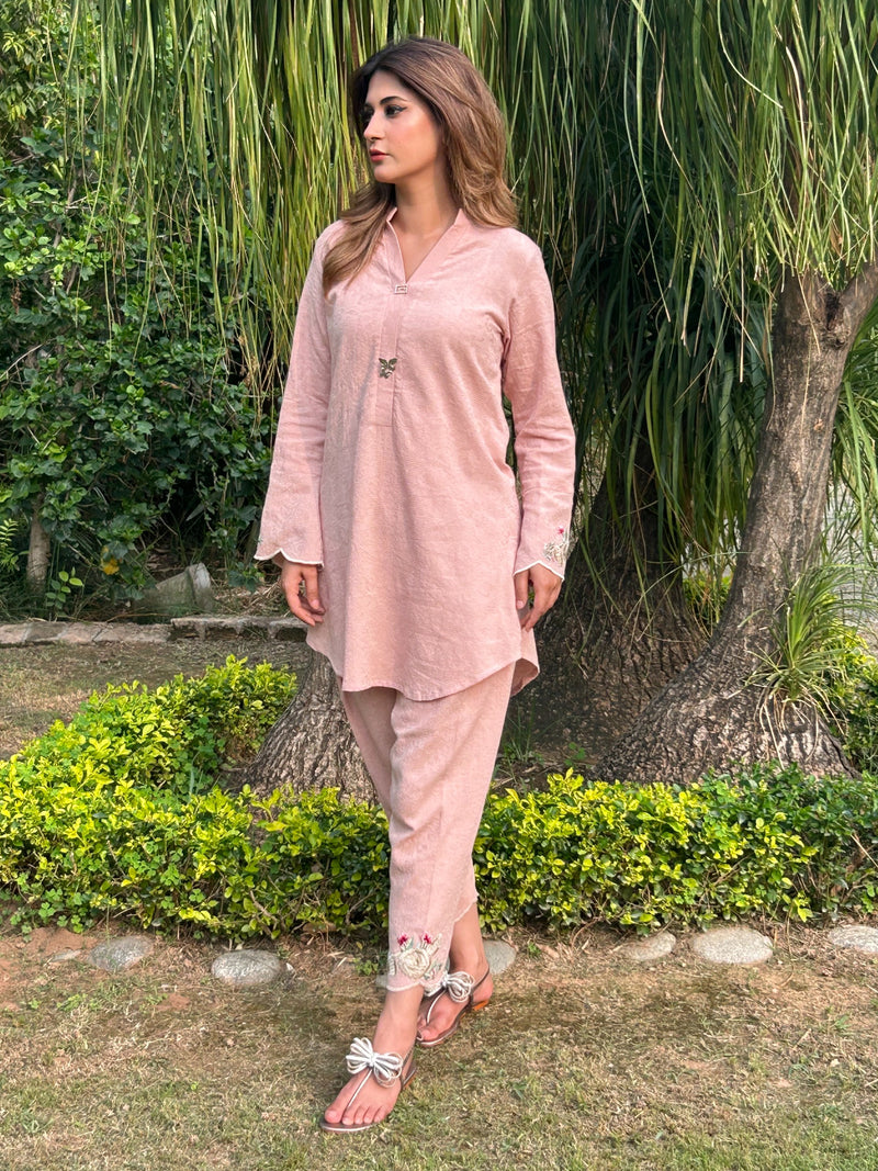 Rozi | 2Pcs Embroidered - Pure Lawn |  Ready to Wear