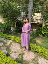 Cala A | 2Pcs Embroidered - Rayyan Silk |  Ready to Wear
