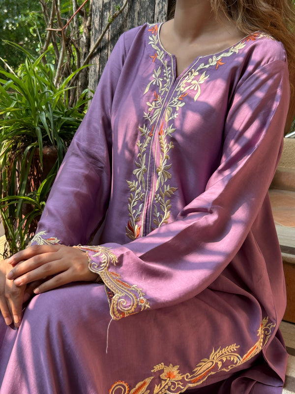 Cala A | 2Pcs Embroidered - Rayyan Silk |  Ready to Wear