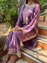 Cala A | 2Pcs Embroidered - Rayyan Silk |  Ready to Wear
