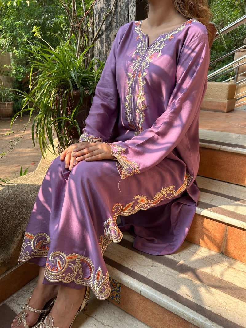 Cala A | 2Pcs Embroidered - Rayyan Silk |  Ready to Wear