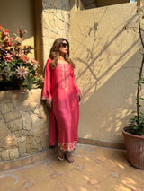 Cala B | 2Pcs Embroidered - Rayyan Silk |  Ready to Wear