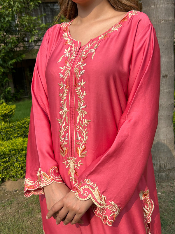 Cala B | 2Pcs Embroidered - Rayyan Silk |  Ready to Wear