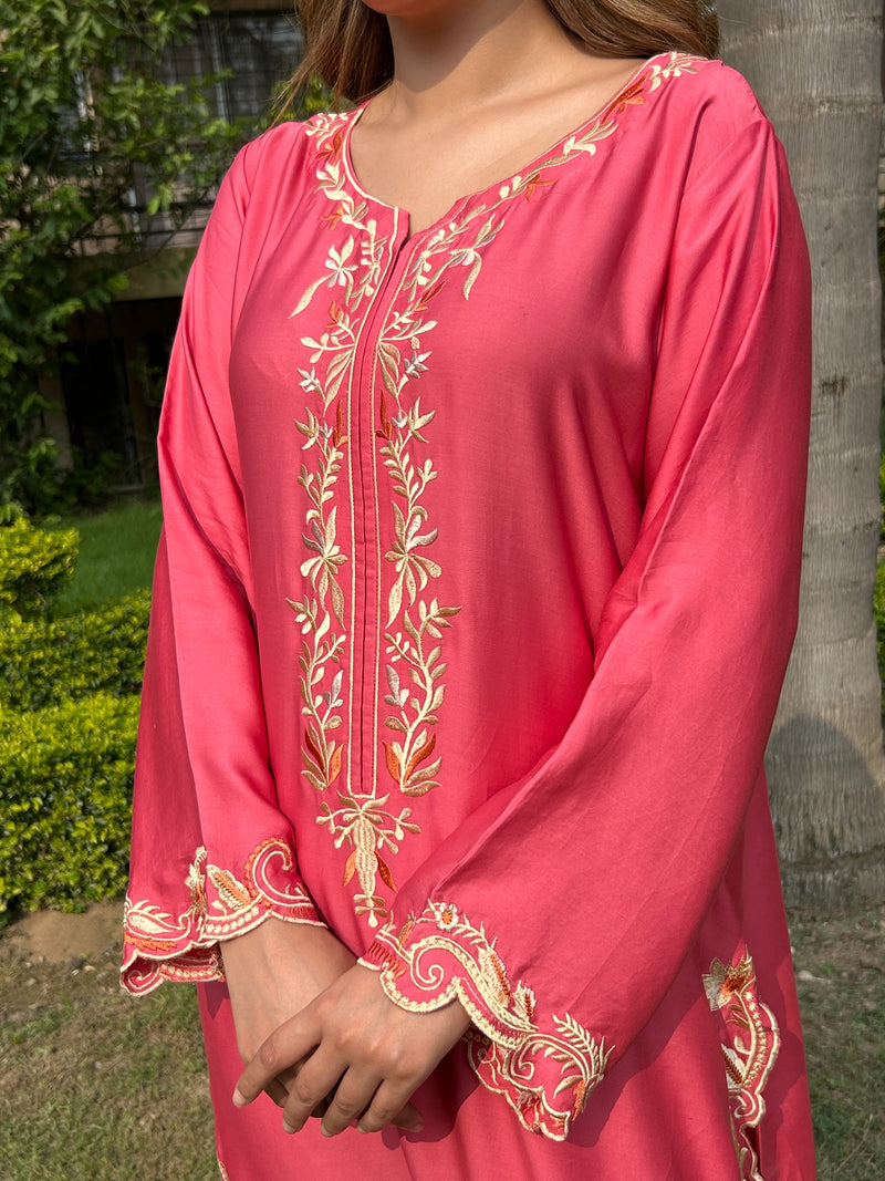Cala B | 2Pcs Embroidered - Rayyan Silk |  Ready to Wear