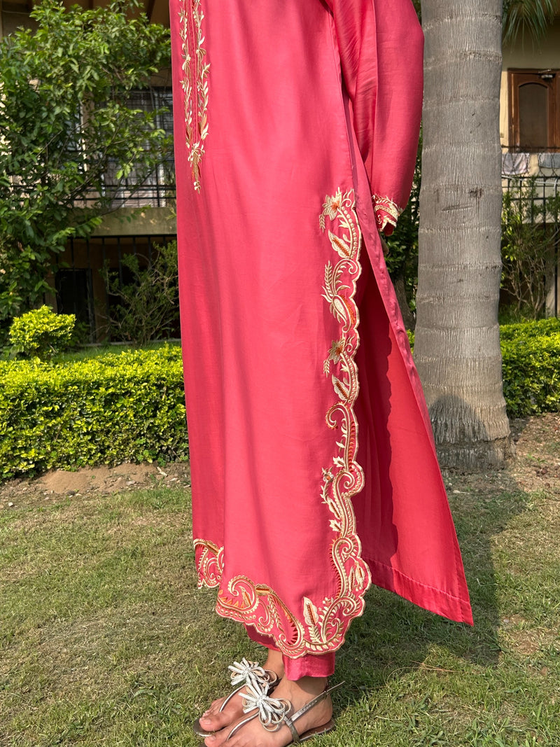 Cala B | 2Pcs Embroidered - Rayyan Silk |  Ready to Wear