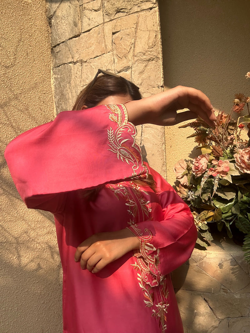 Cala B | 2Pcs Embroidered - Rayyan Silk |  Ready to Wear